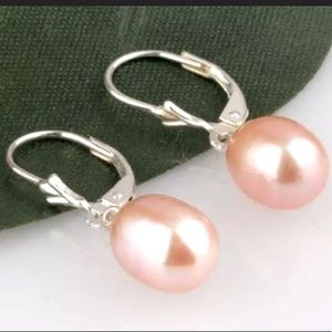 Real Pearl YOU CHOOSE YOUR COLOR  Lever backs Bargains Galore